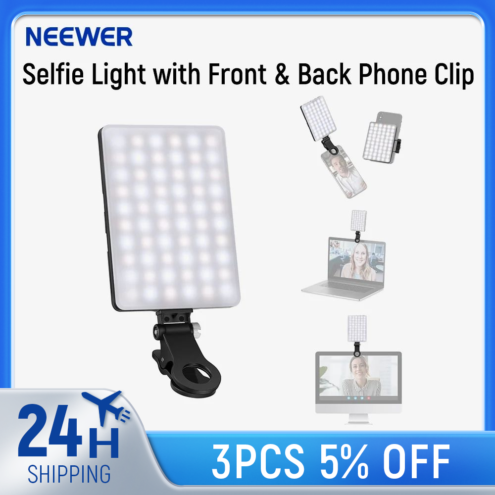 Laptop Accessories Rgb - NEEWER Selfie Light with Front &