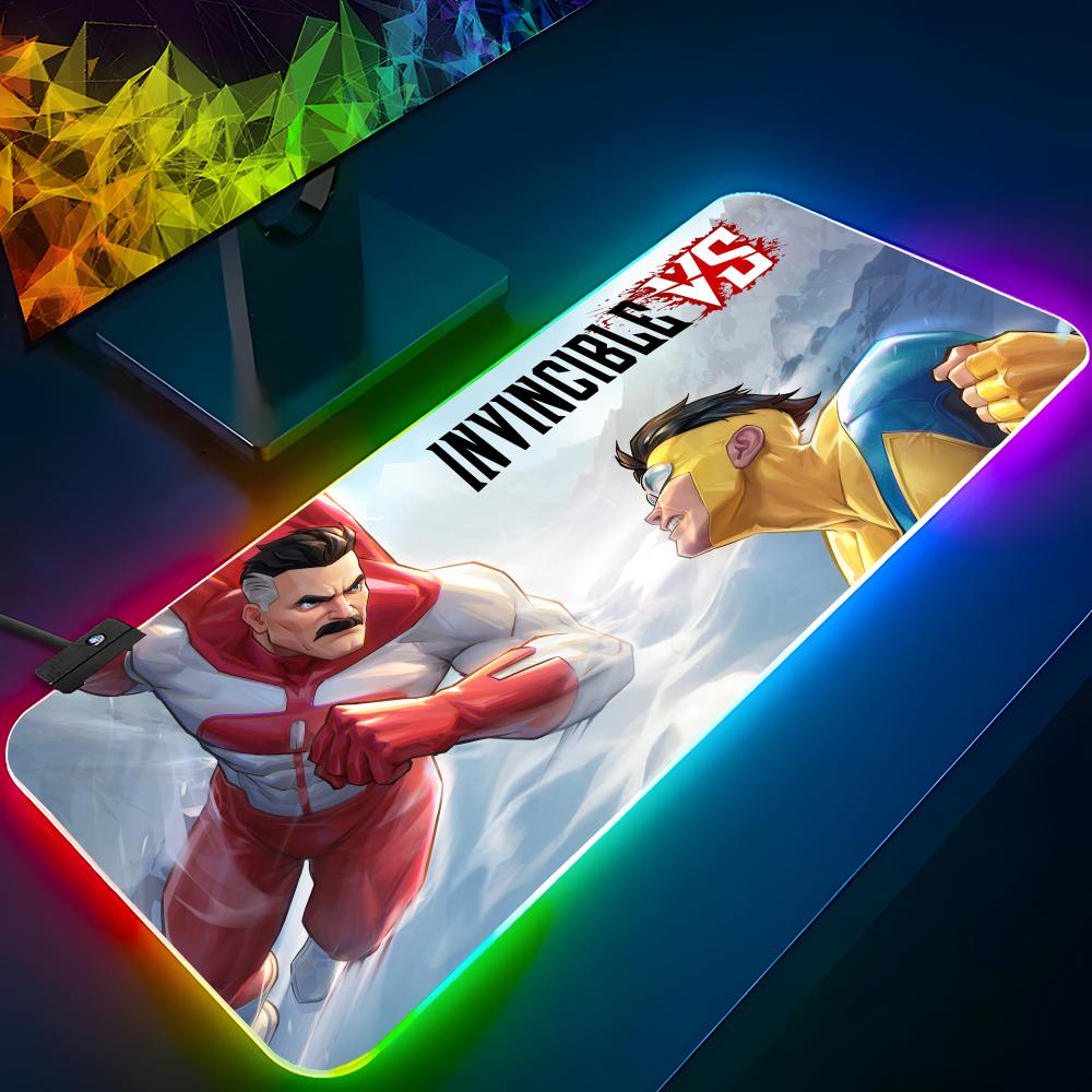 Laptop Accessories Rgb - I-InvincibleS Mouse Pad RGB Backlit Mouse