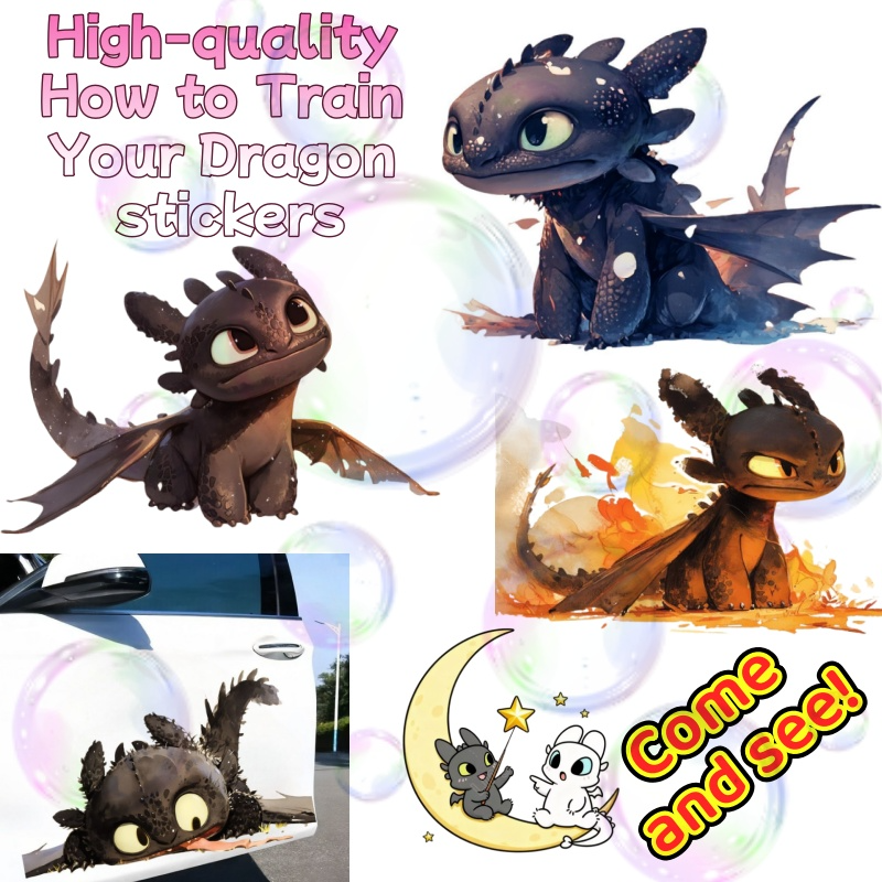 Accessories Laptop - Dragon tamer expert, cute and toothless,
