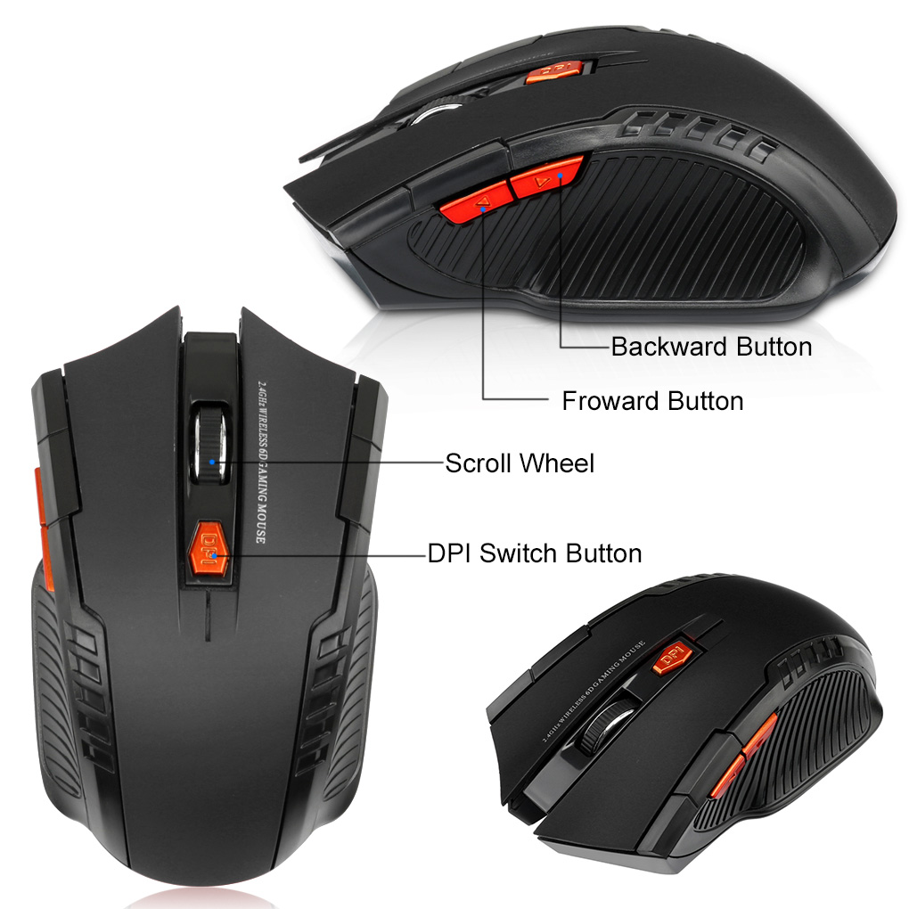 2.4G Wireless Mouse 1600DPI Op - Laptop Electronics Accessories recensie en prijs