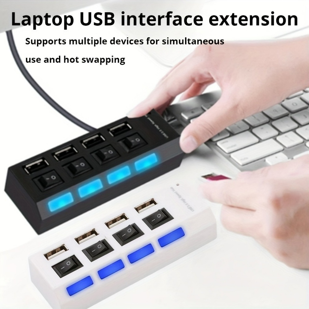 USB 3.0 Hub 4 7 Port Multi USB - Laptop Accessories Usb recensie en prijs