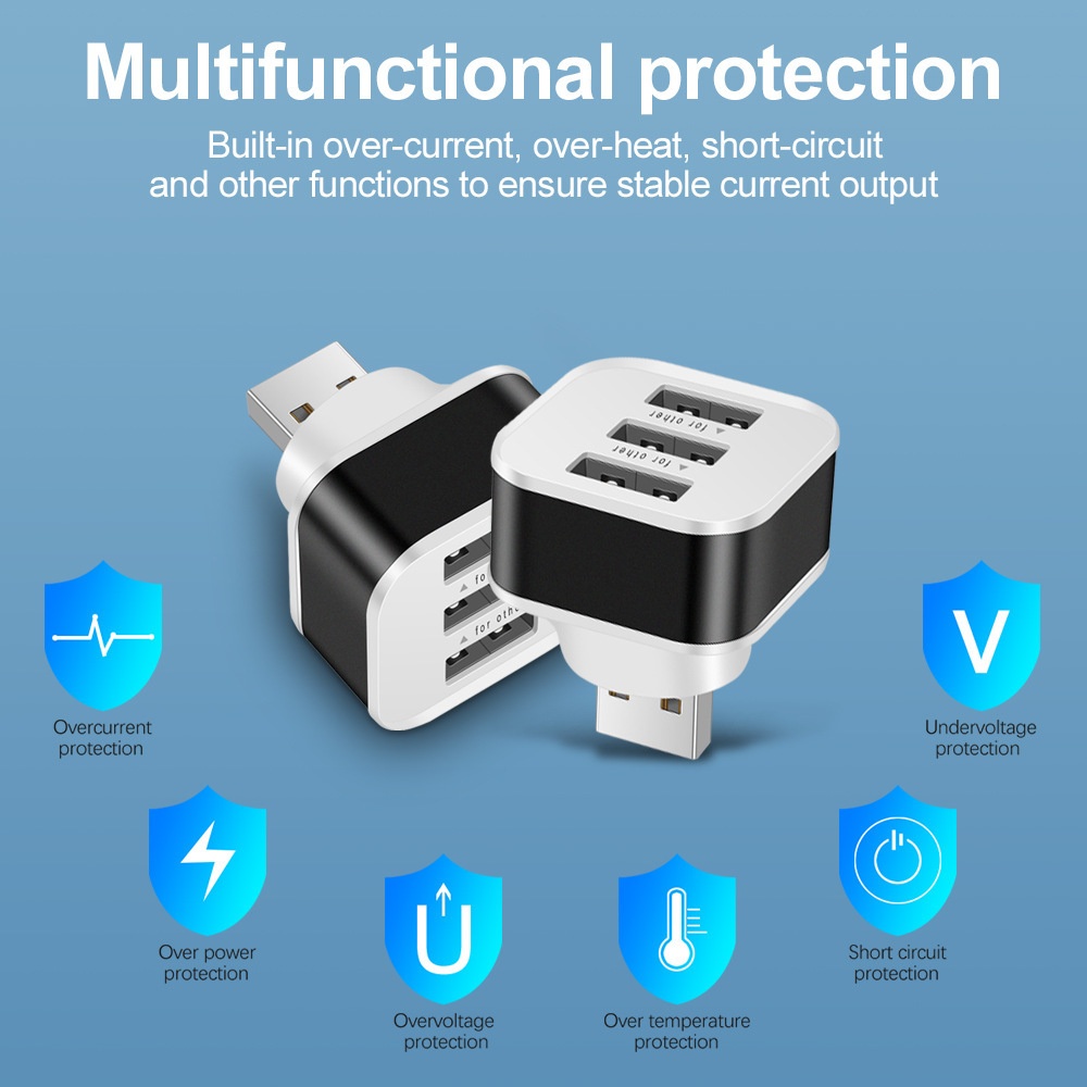 3 Port USB Slots Adaptor USB 3 - Laptop Electronics Accessories recensie en prijs