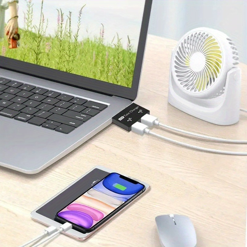 USB2.0 Splitter 1 Male To 2 Po - Laptop Accessories Usb recensie en prijs