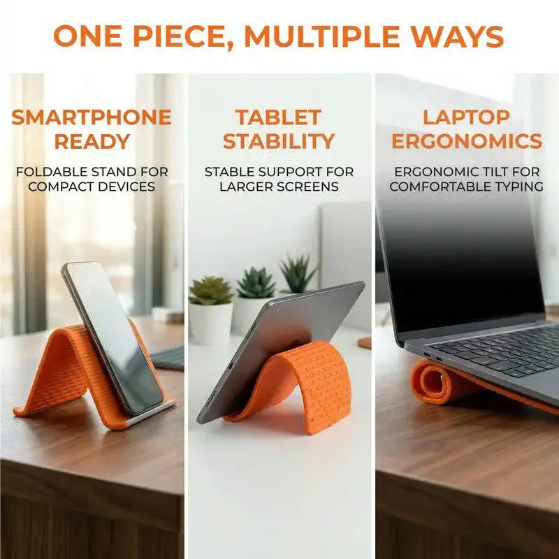 Silicone Foldable Phone Stand  - Accessories Laptop recensie en prijs