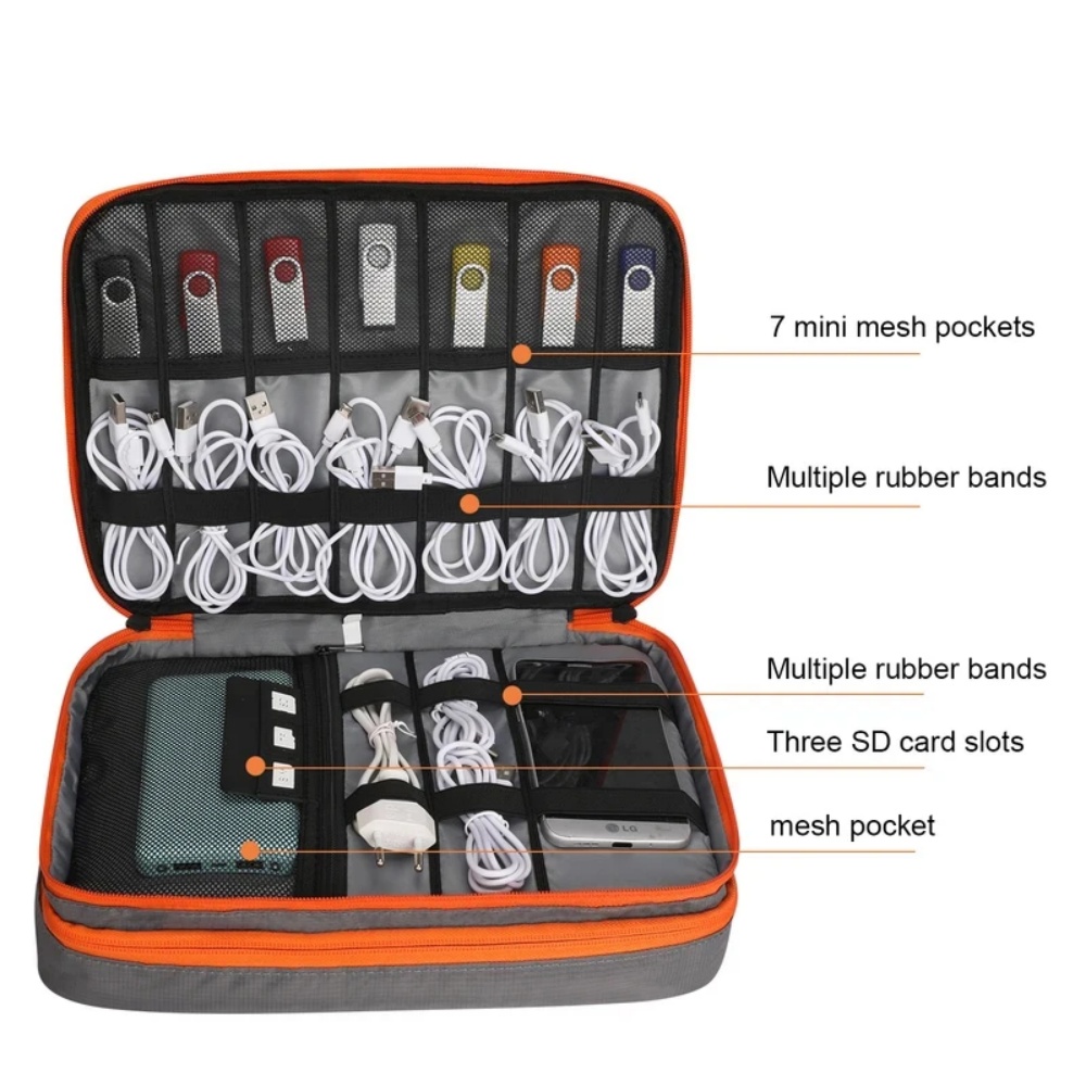 Double Layers Large Capacity T - Laptop Electronics Accessories recensie en prijs