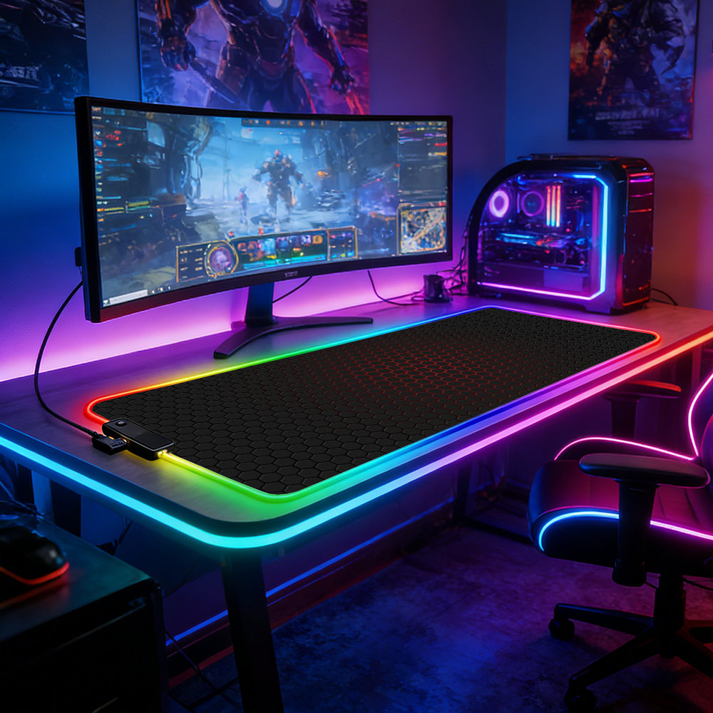 LED Lighting RGB Mouse Pad E-s - Laptop Accessories Rgb recensie en prijs