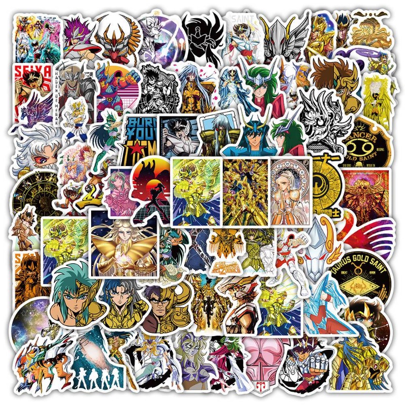 101Pcs Saint Seiya Anime Stick - Accessories Laptop recensie en prijs
