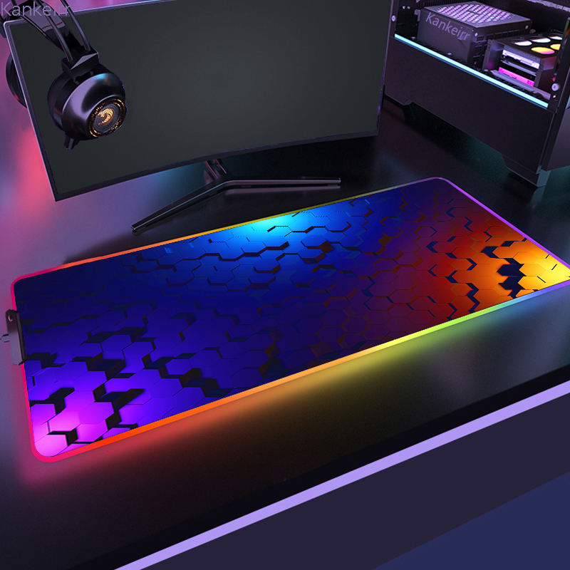 RGB Hexagonal Mouse Pad 900x35 - Laptop Accessories Rgb recensie en prijs