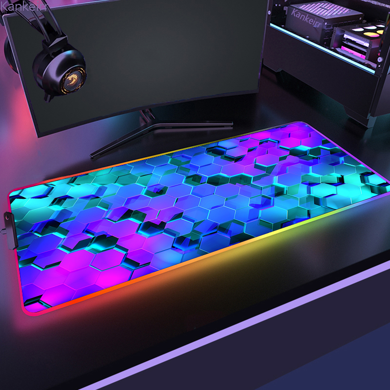 RGB Hexagonal Mouse Pad 900x35 - Laptop Accessories Rgb recensie en prijs