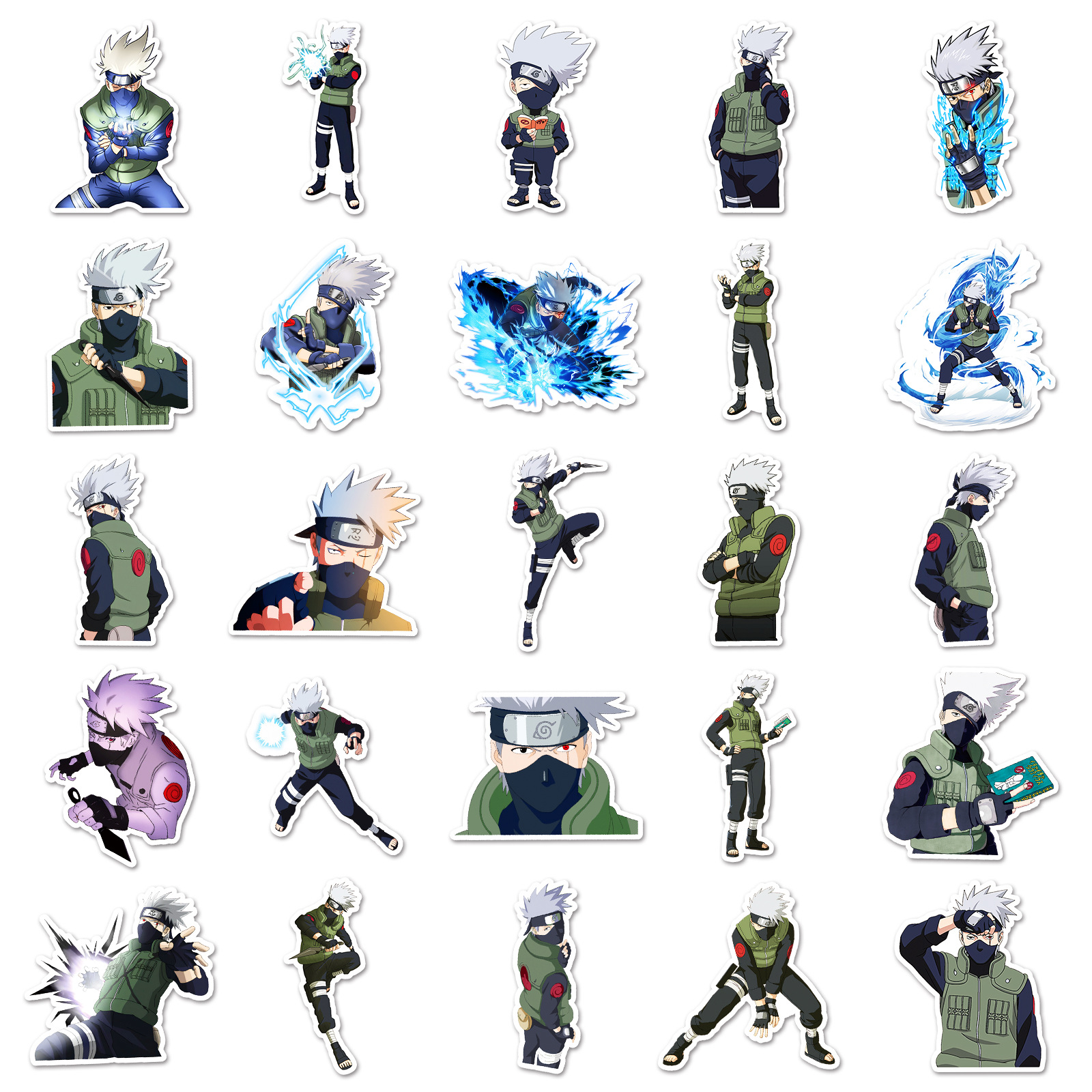 50pcs Anime Naruto Hatake Kaka - Accessories Laptop recensie en prijs
