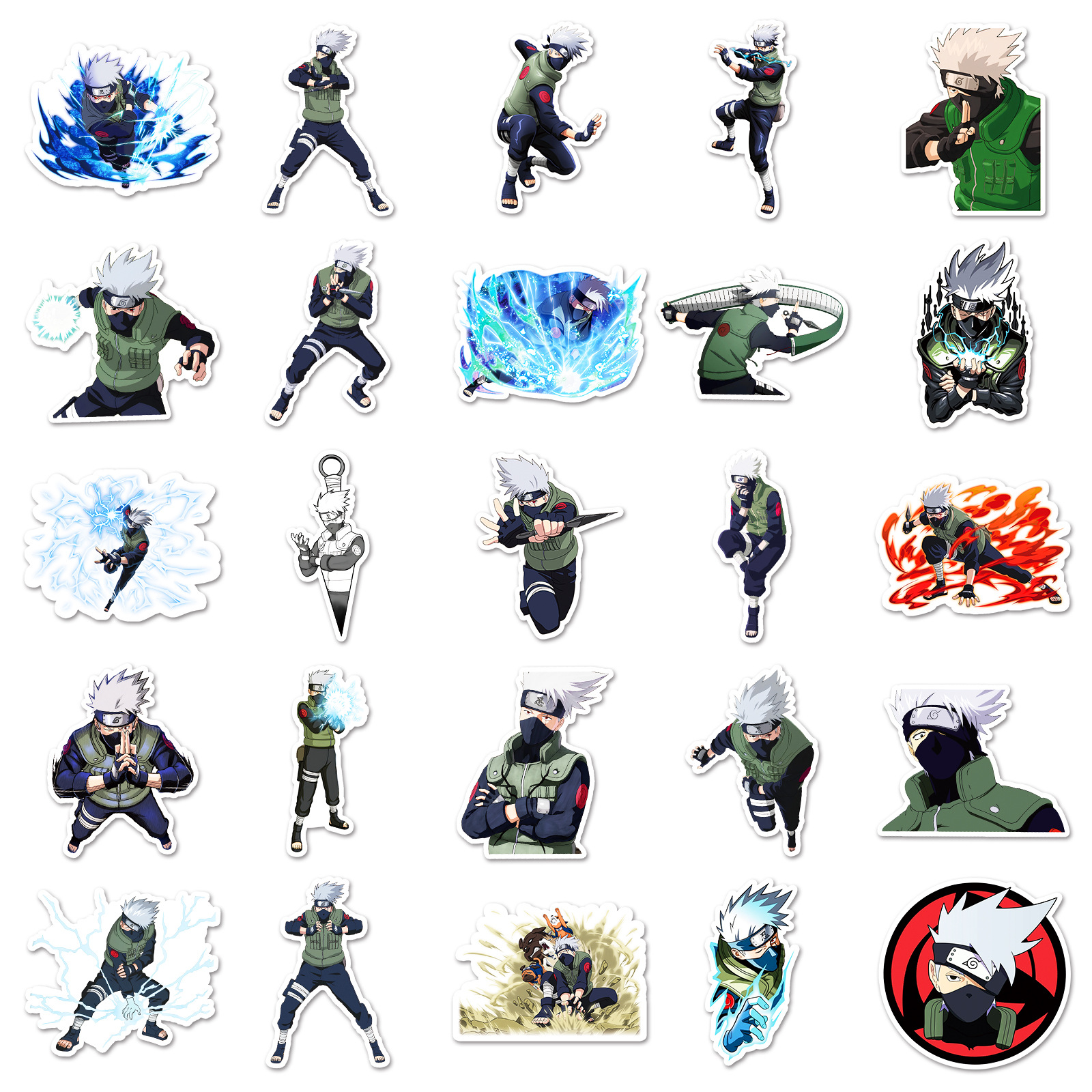 50pcs Anime Naruto Hatake Kaka - Accessories Laptop recensie en prijs
