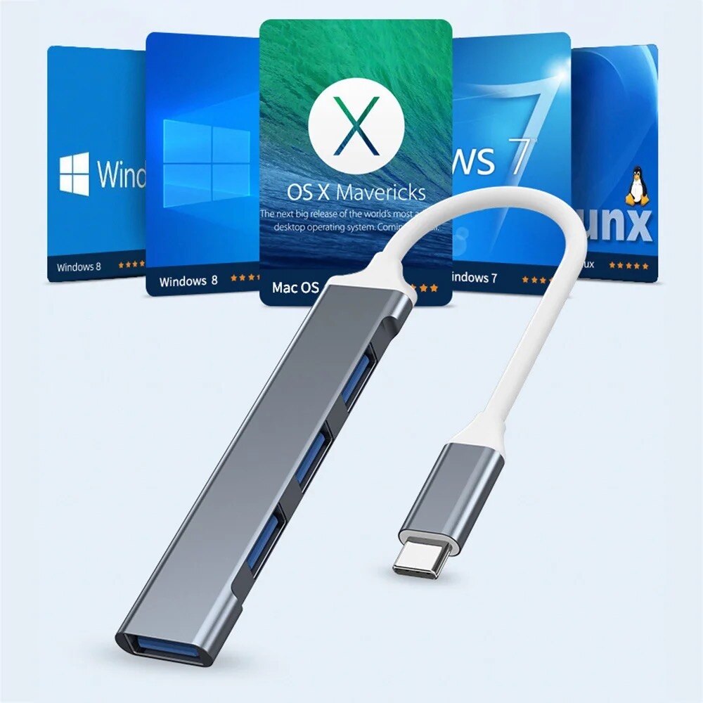 4 Ports Multi Splitter USB 3.0 - Laptop Accessories Usb recensie en prijs