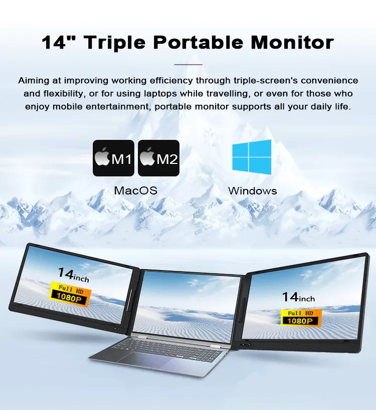 Professional Triple Portable M - Laptop Stand Portable recensie en prijs