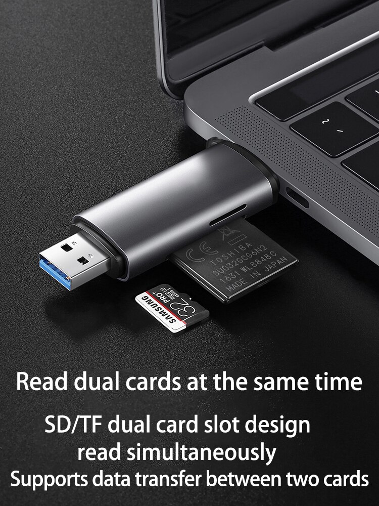 Card Reader USB3.0&USB C to SD - Laptop Accessories Usb recensie en prijs