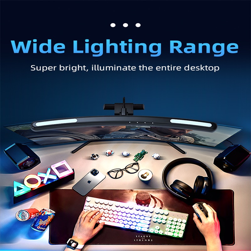Curved LED Monitor Light Bar R - Laptop Accessories Rgb recensie en prijs