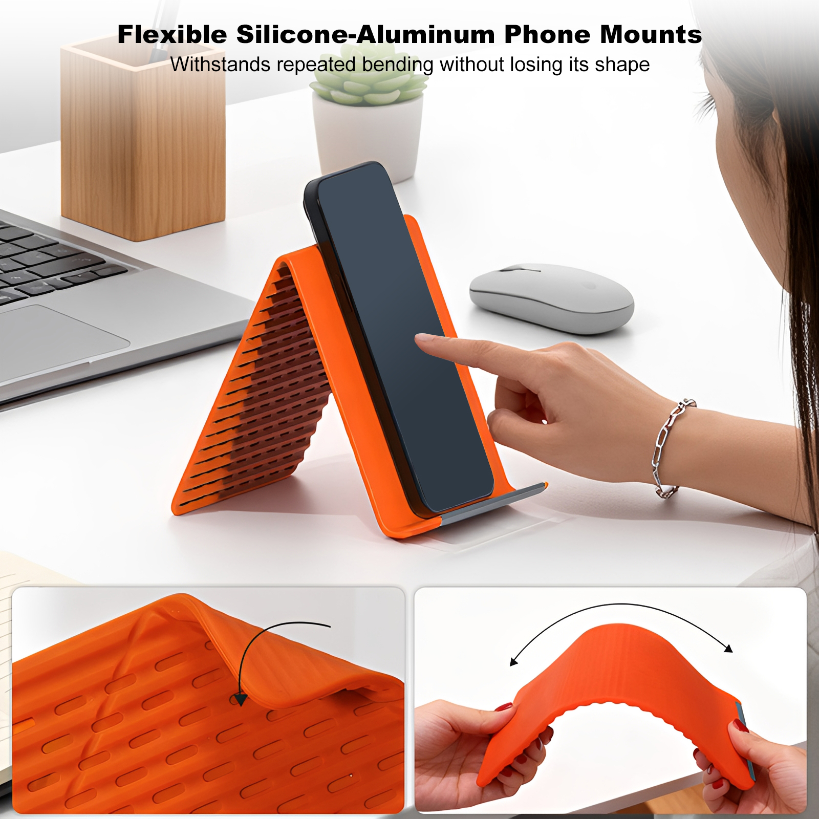 Silicone Adjustable Angle Phon - Laptop Stand Portable recensie en prijs