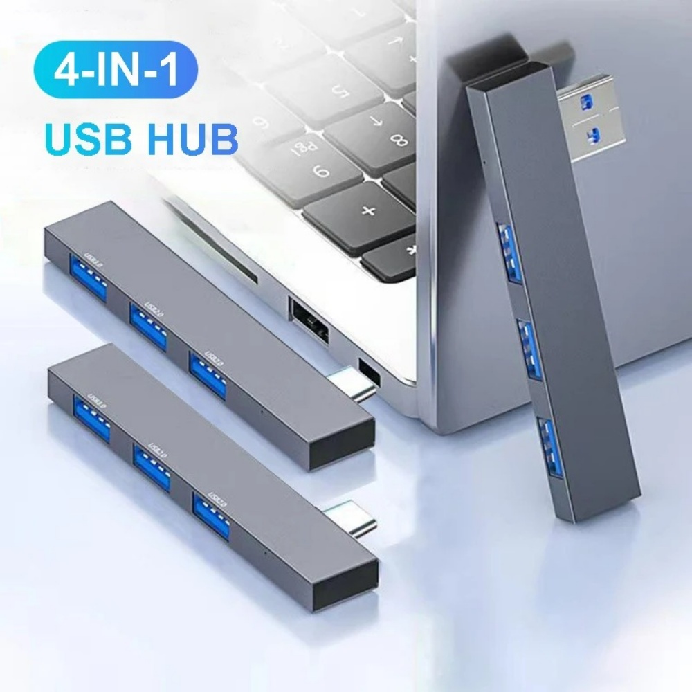 4 in 1 USB 3.0 Hub Type C 3.1  - Laptop Accessories Usb recensie en prijs