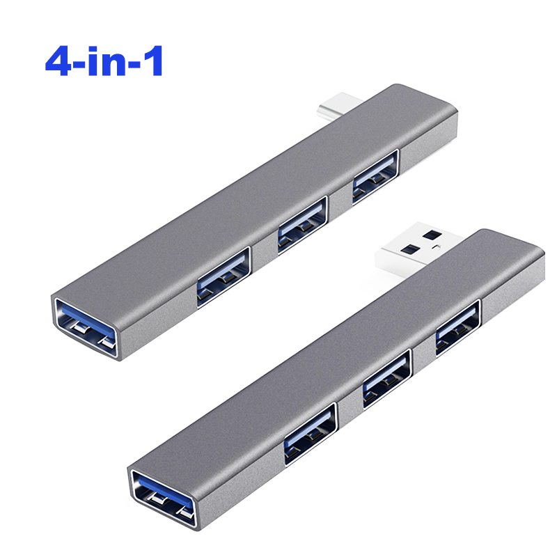 4 in 1 USB 3.0 Hub Type C 3.1  - Laptop Accessories Usb recensie en prijs
