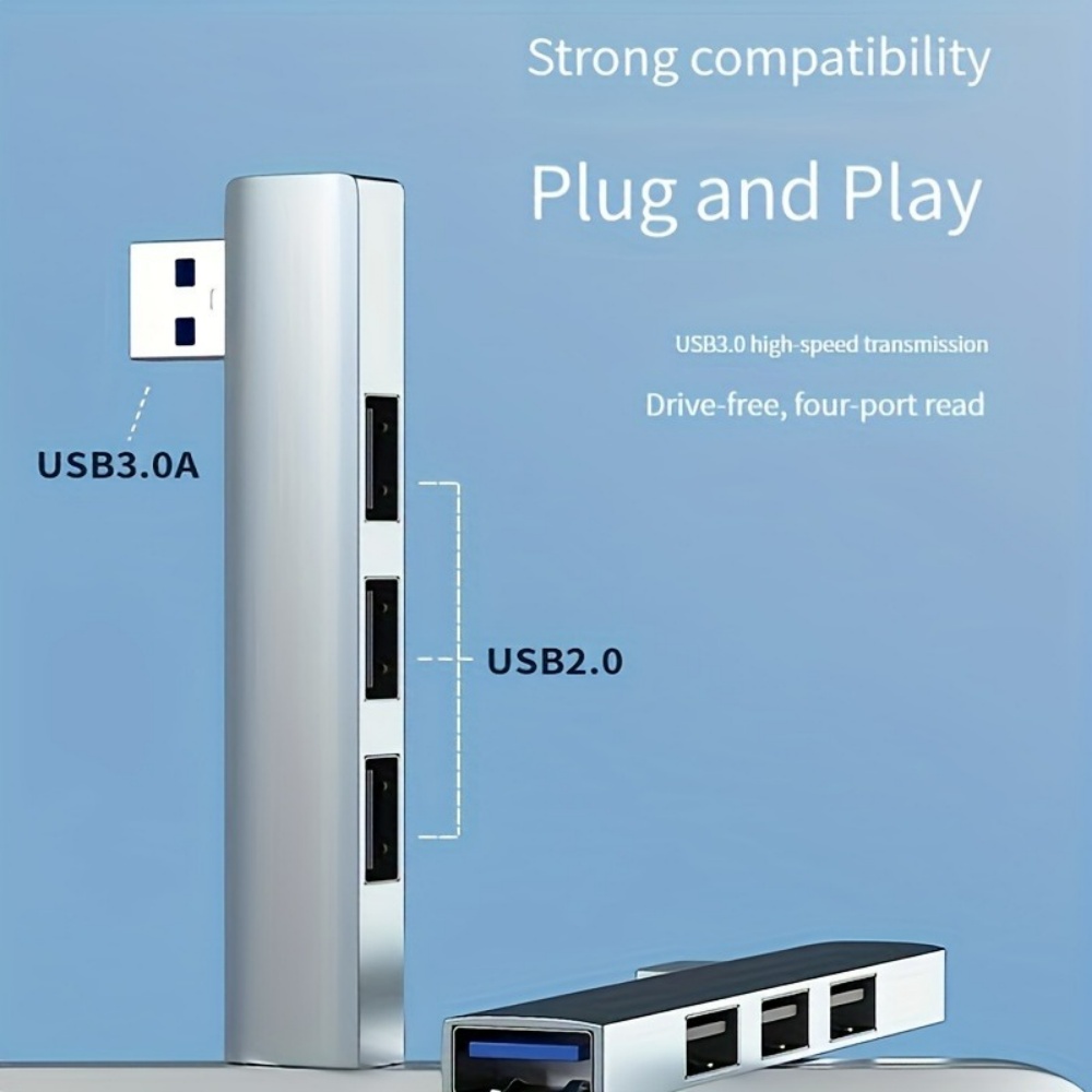 4 in 1 USB 3.0 Hub Type C 3.1  - Laptop Accessories Usb recensie en prijs