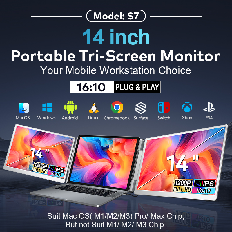 Dual Screen Display Portable L - Laptop Stand Portable recensie en prijs