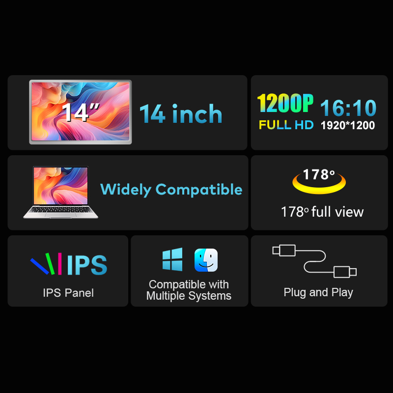 Dual Screen Display Portable L - Laptop Stand Portable recensie en prijs