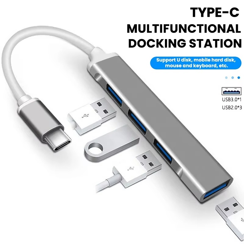 USB C Hub Type C Hub 4 Port US - Laptop Accessories Usb recensie en prijs