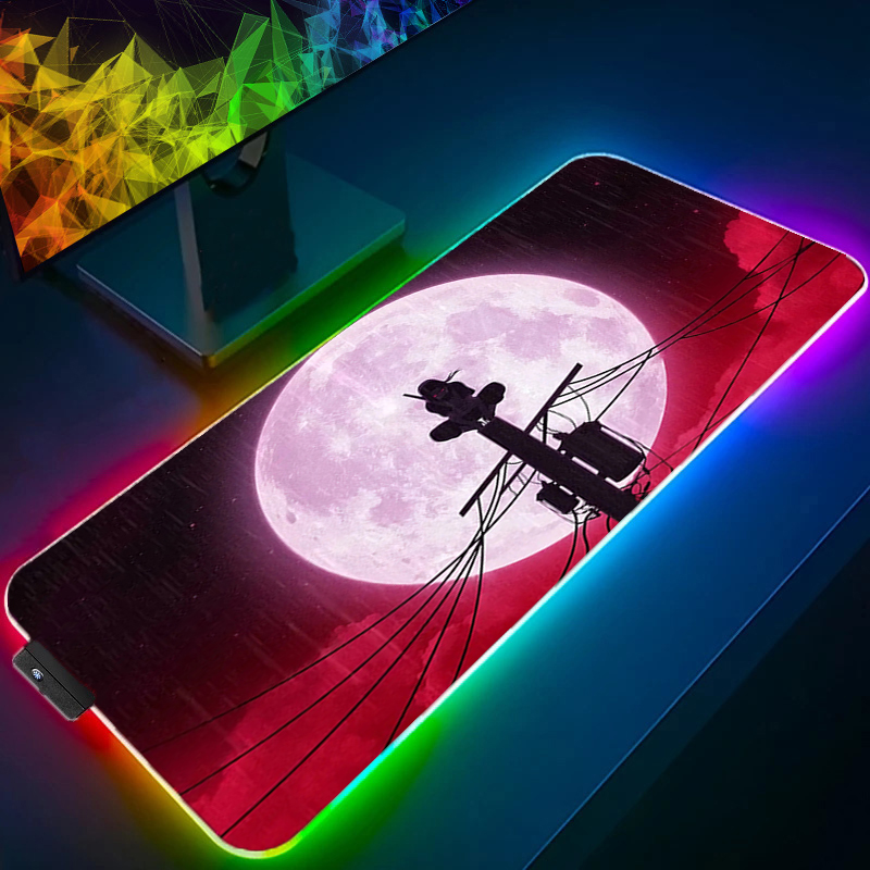 RGB Large Mouse Pad Backlight  - Laptop Accessories Rgb recensie en prijs