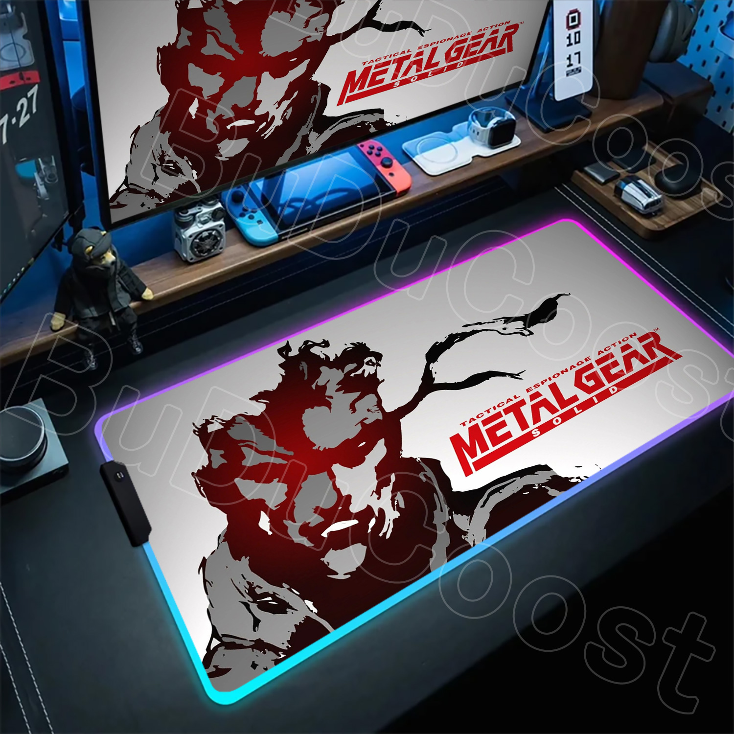 RGB Mouse Pad Metal Gear Solid - Laptop Accessories Rgb recensie en prijs