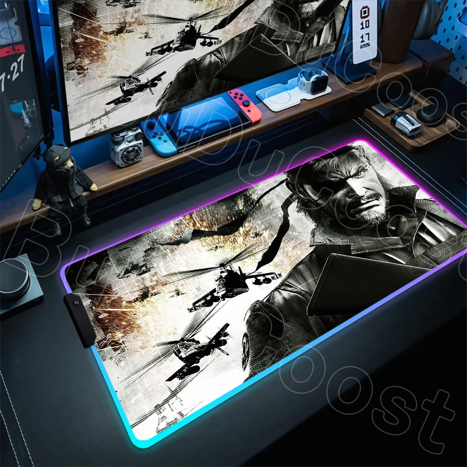 RGB Mouse Pad Metal Gear Solid - Laptop Accessories Rgb recensie en prijs