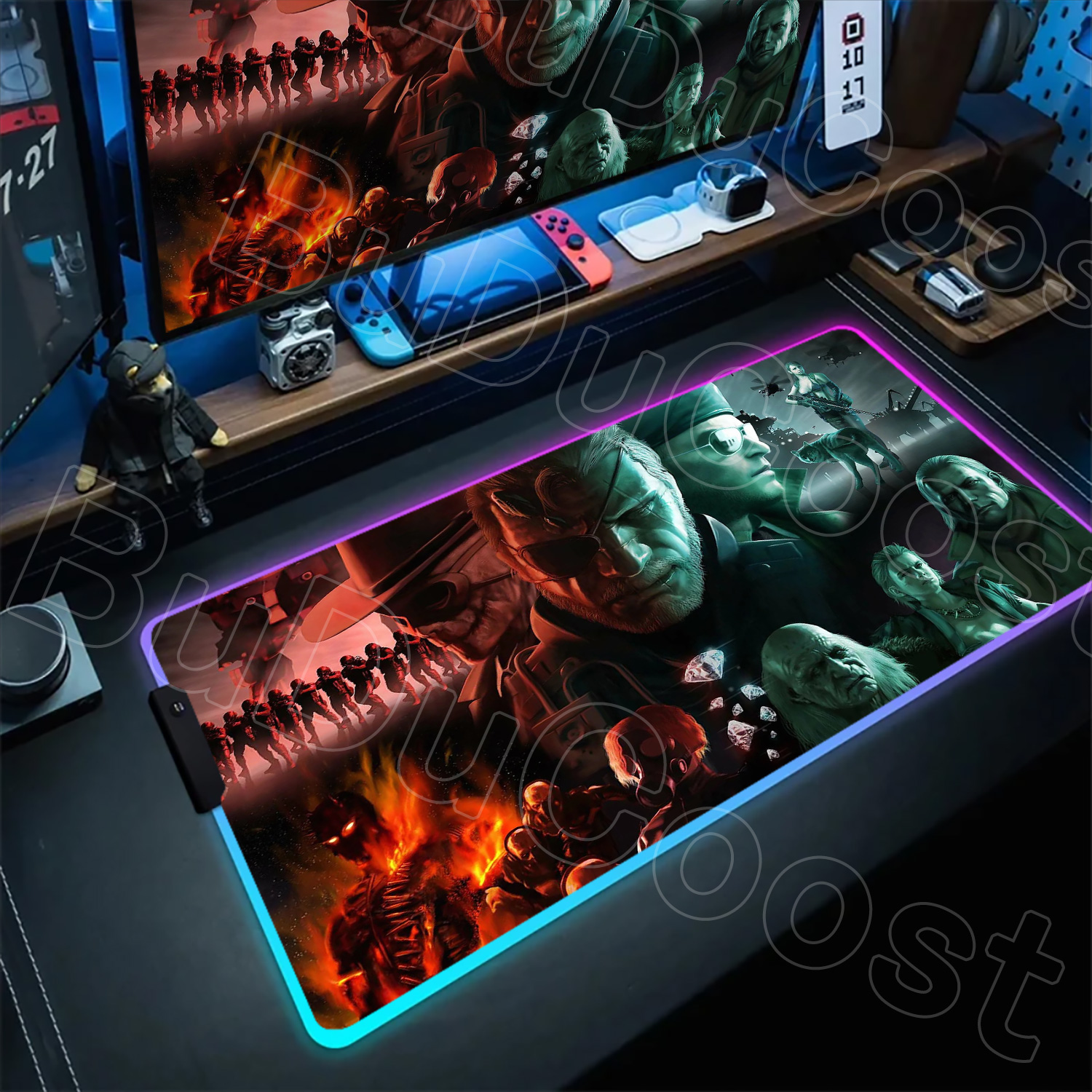 RGB Mouse Pad Metal Gear Solid - Laptop Accessories Rgb recensie en prijs