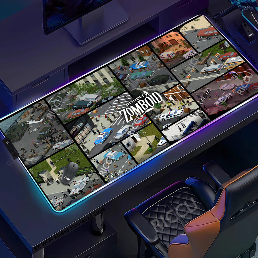 Project Zomboid Game Mousepad  - Laptop Accessories Rgb recensie en prijs