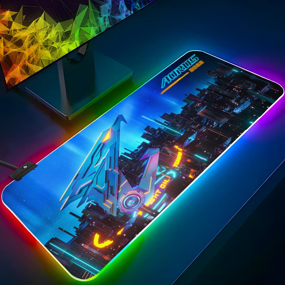 GIGABYTE AORUS Mouse Pad RGB B - Laptop Accessories Rgb recensie en prijs