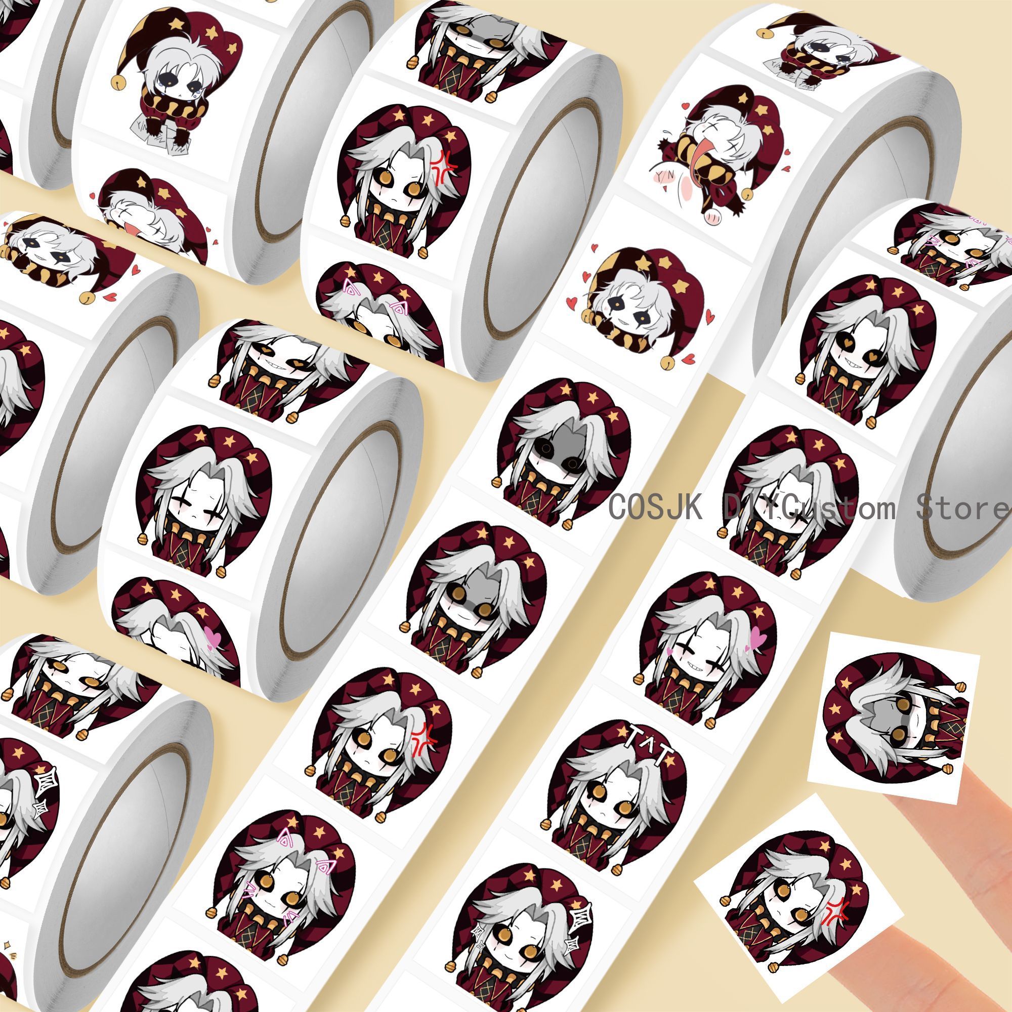 500Pc/Roll Anime Pierrot The F - Accessories Laptop recensie en prijs