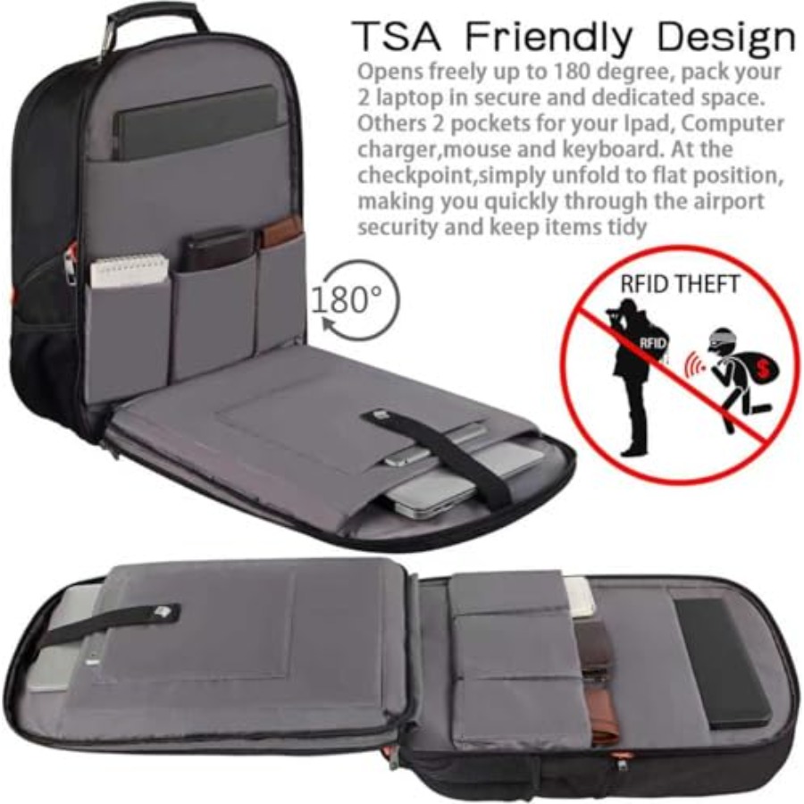 Travel Laptop Backpack, Extra  - Laptop Backpack Anti Theft recensie en prijs
