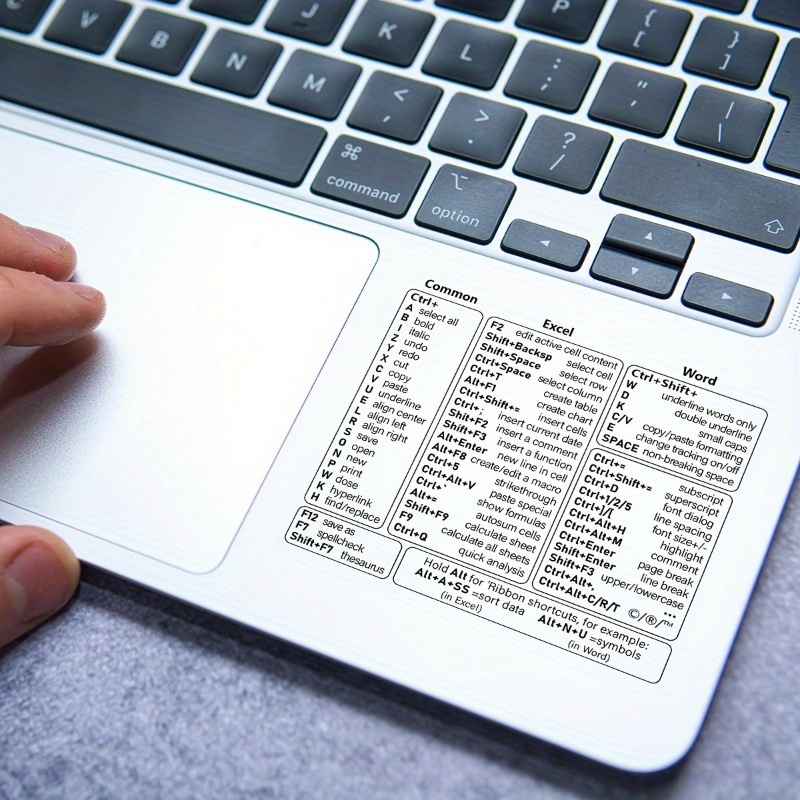 Transparent Keyboard Shortcut  - Laptop Extra Accessories recensie en prijs