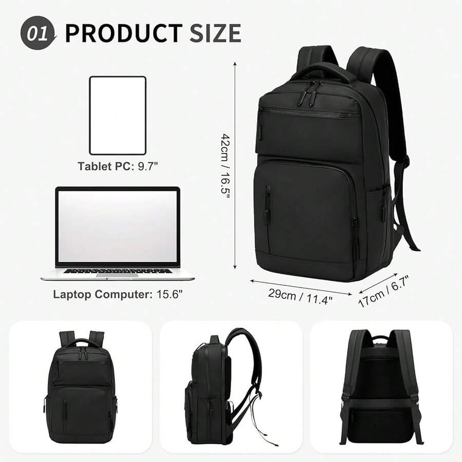 Waterproof Laptop Backpack For - Laptop Backpack Anti Theft recensie en prijs