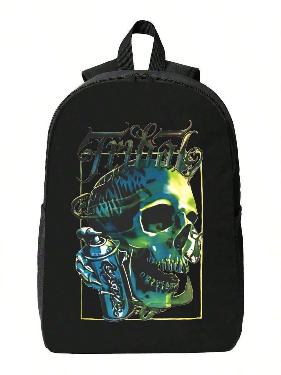 Graffiti Skull Waterproof Back - Laptop Backpack Anti Theft recensie en prijs