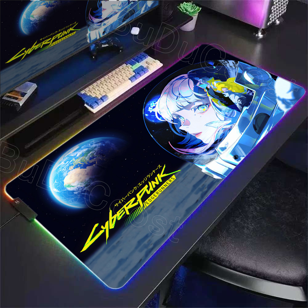 HD Anime Girl Mouse Pad RGB De - Laptop Accessories Rgb recensie en prijs