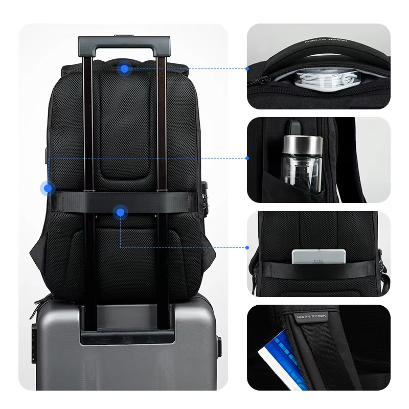 Mark Ryden Men Backpack Busine - Laptop Backpack Anti Theft recensie en prijs