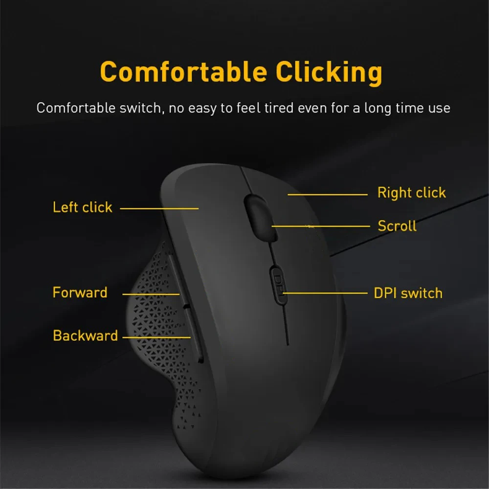 Wireless Mouse Rechargeable Bl - Laptop Electronics Accessories recensie en prijs