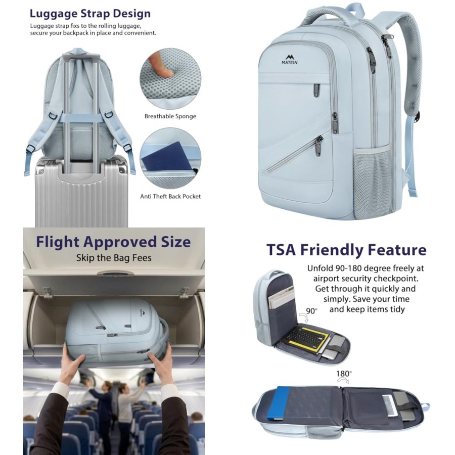 Laptop Backpack, Womens Large  - Laptop Backpack Anti Theft recensie en prijs