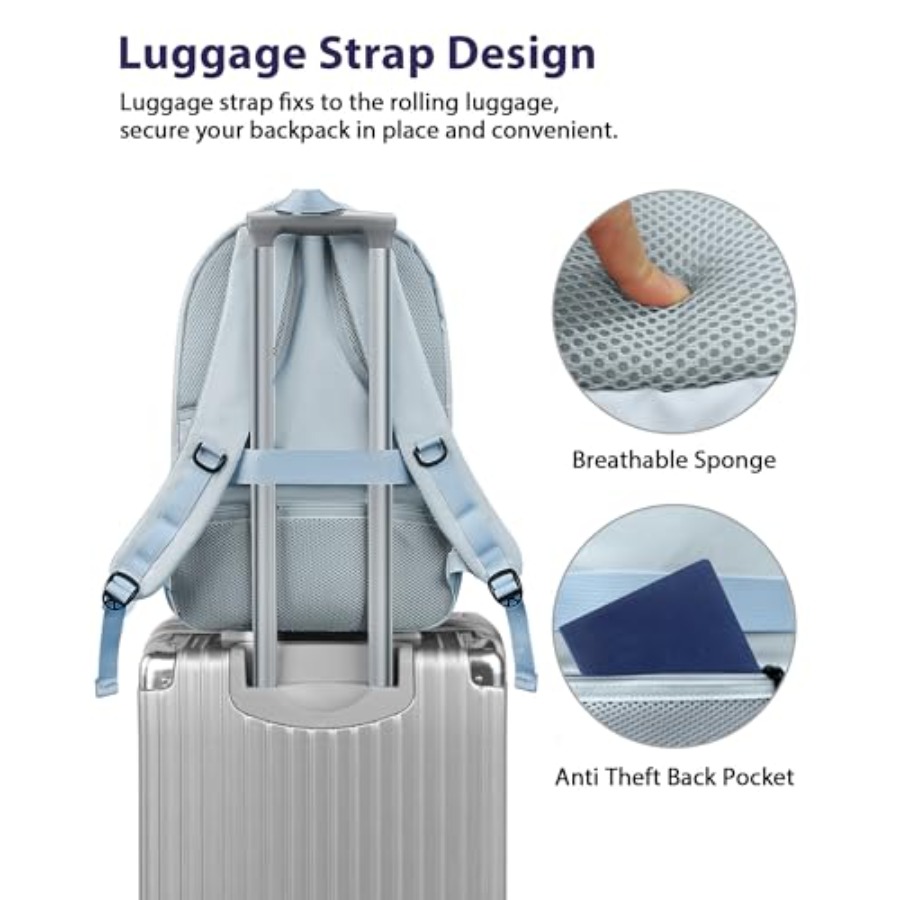 Laptop Backpack, Womens Large  - Laptop Backpack Anti Theft recensie en prijs