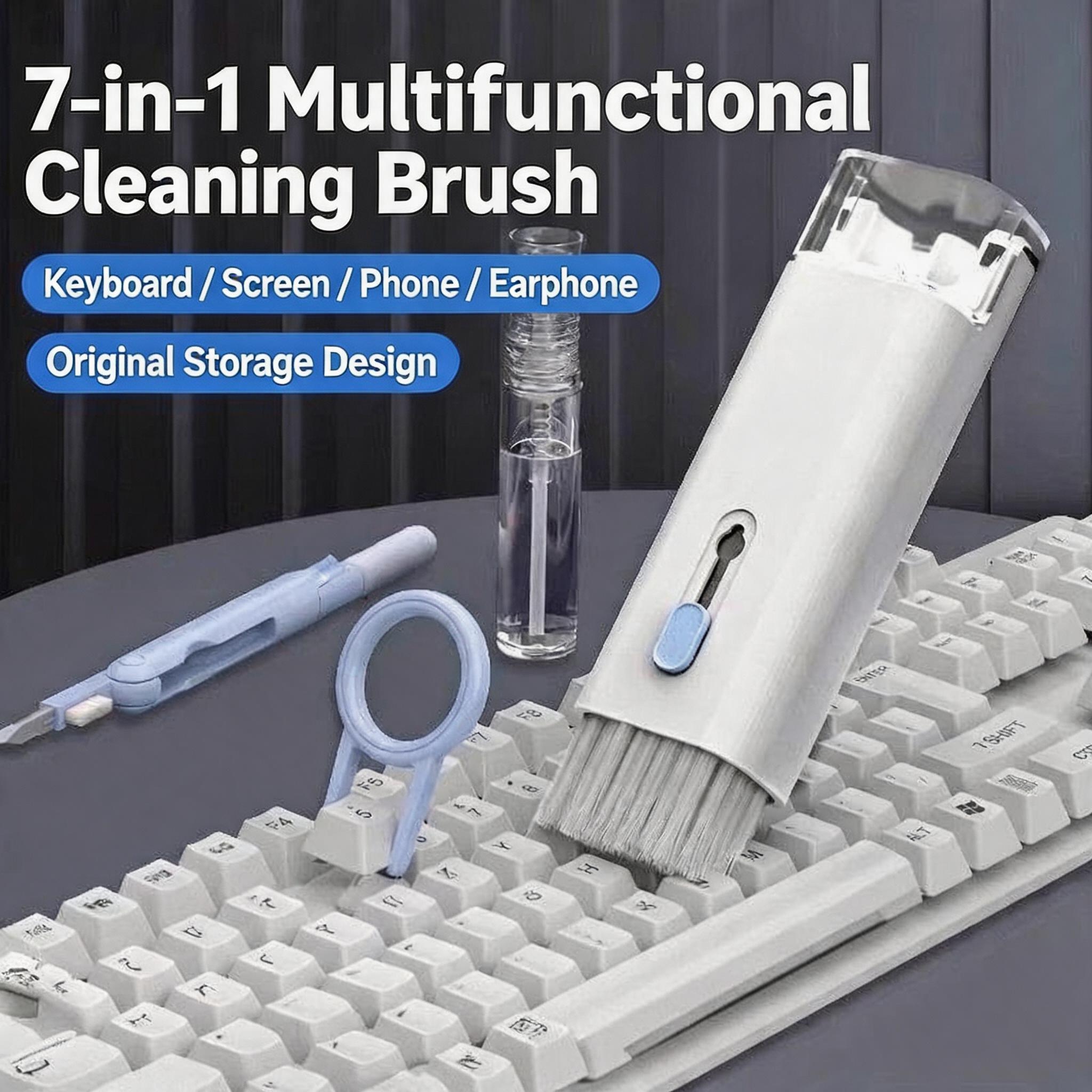 Keyboard Cleaning Kit 7-in-1 L - Laptop Extra Accessories recensie en prijs