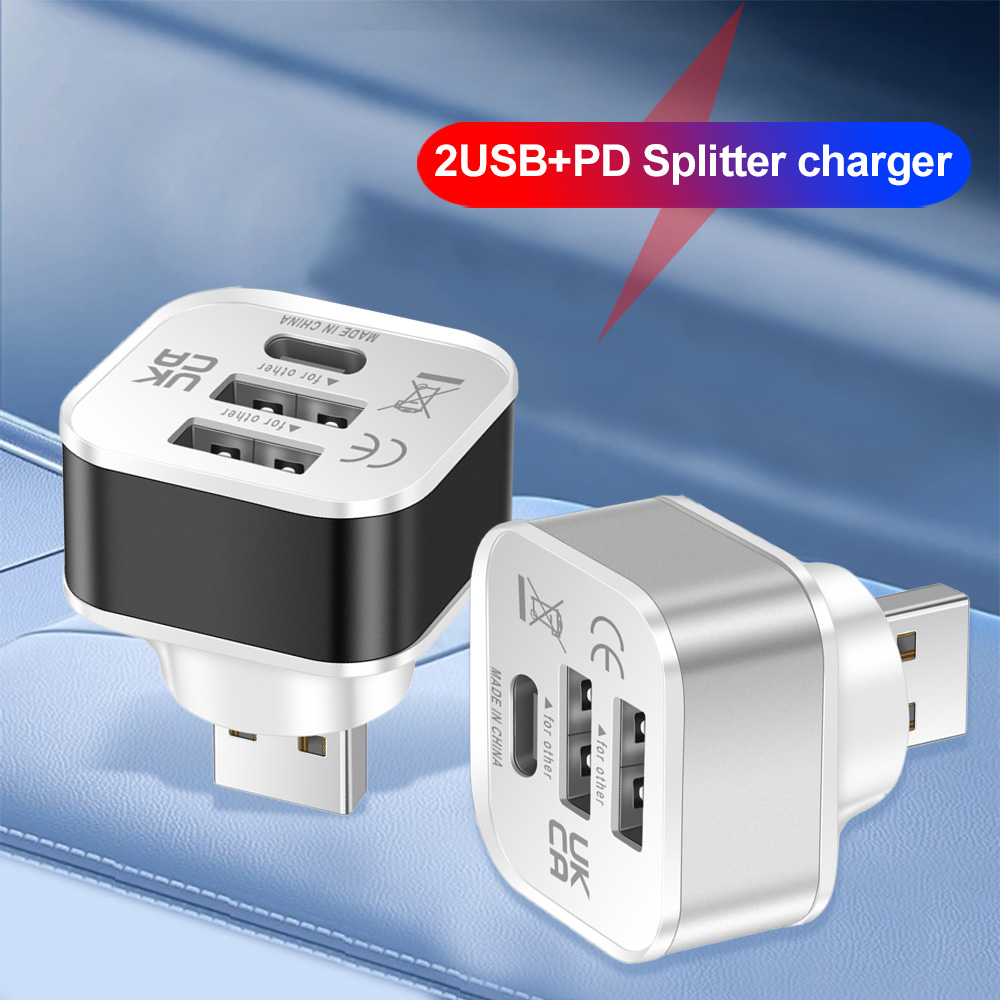 HUB USB 2.0 Adapter 3 Port USB - Laptop Accessories Usb recensie en prijs