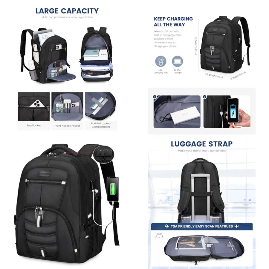 Travel Laptop Backpack Waterpr - Laptop Backpack Anti Theft recensie en prijs