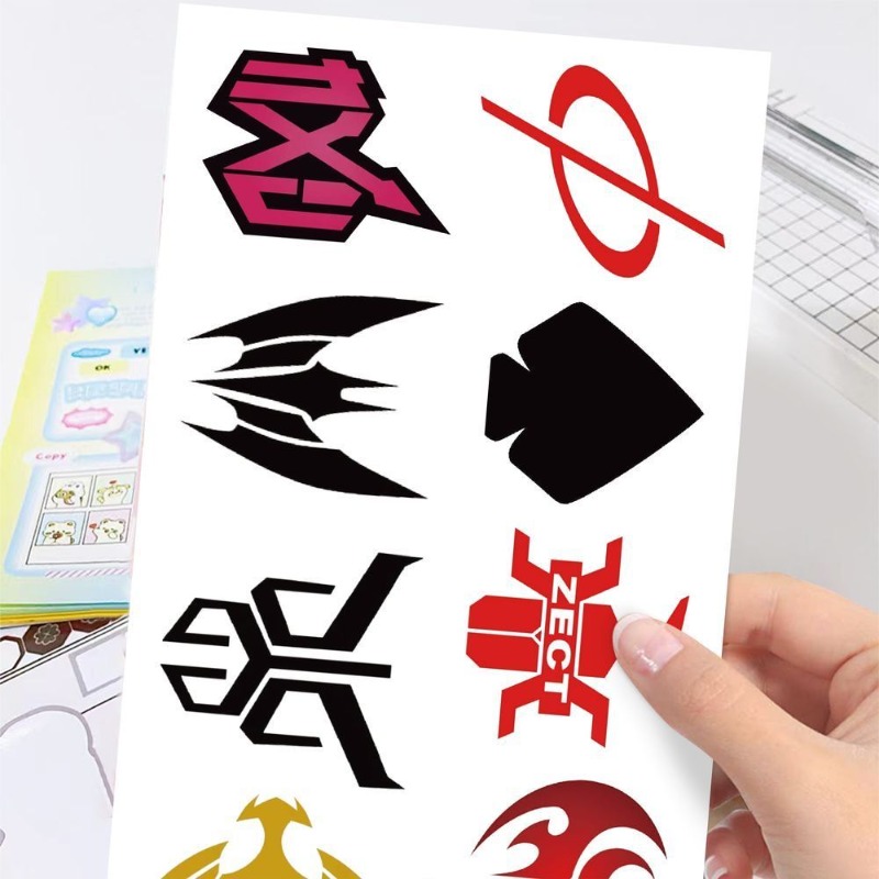 60 Sheets Kamen Rider Logo Sti - Accessories Laptop recensie en prijs