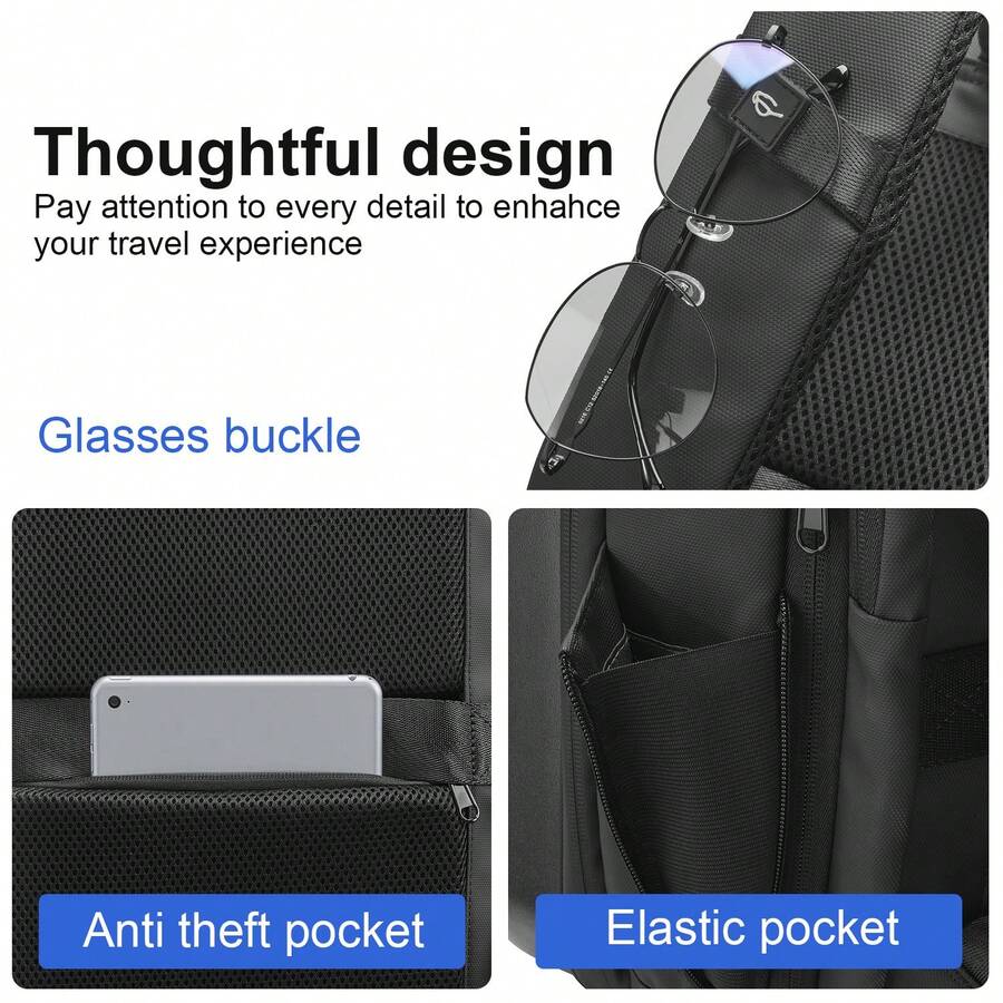 Waterproof Hard Shell Anti-The - Laptop Backpack Anti Theft recensie en prijs